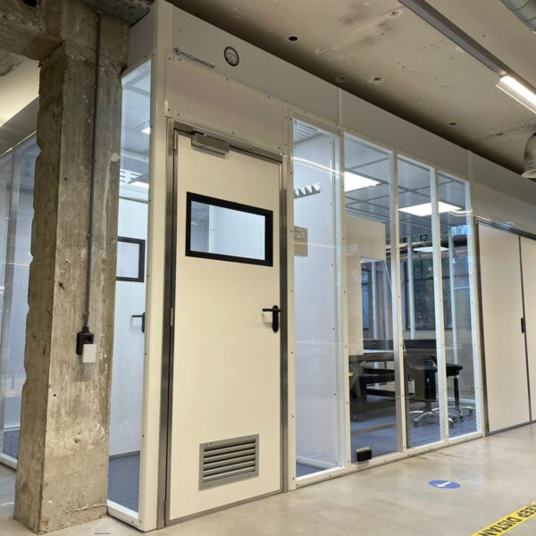 Modulaire hardwall cleanroom Nobleo Technology