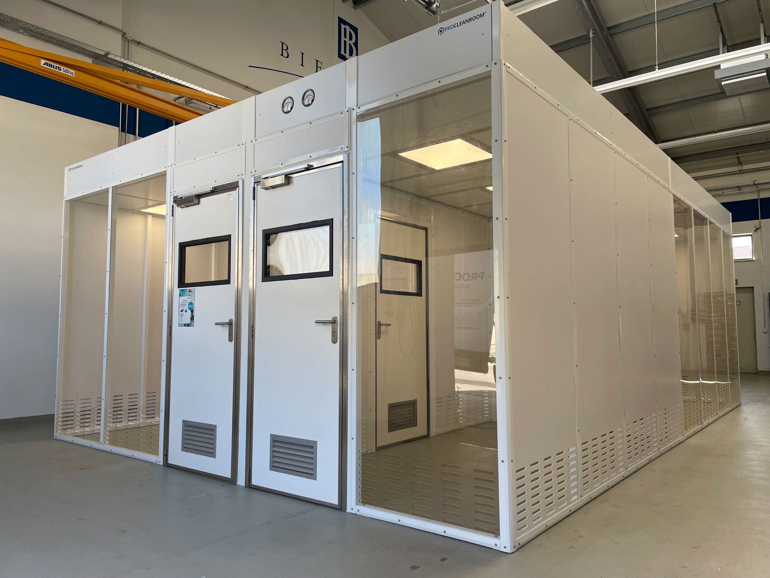 Relocate Hardwall cleanroom
